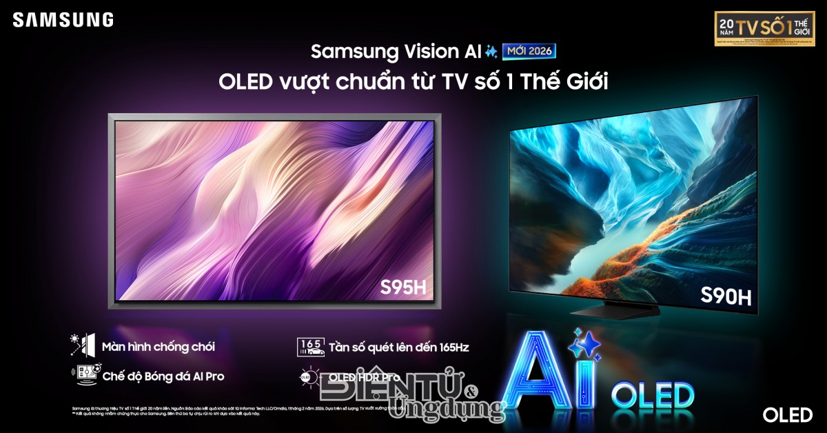Samsung chính thức ra mắt thế hệ AI TV hoàn toàn mới tại Việt Nam