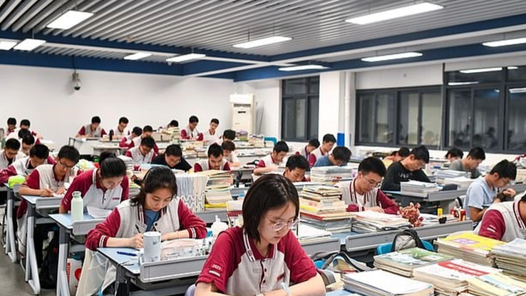 Dịch vụ cho thuê kính AI đặt ra câu hỏi lớn về công bẳng thi cử. Ảnh: Minh họa