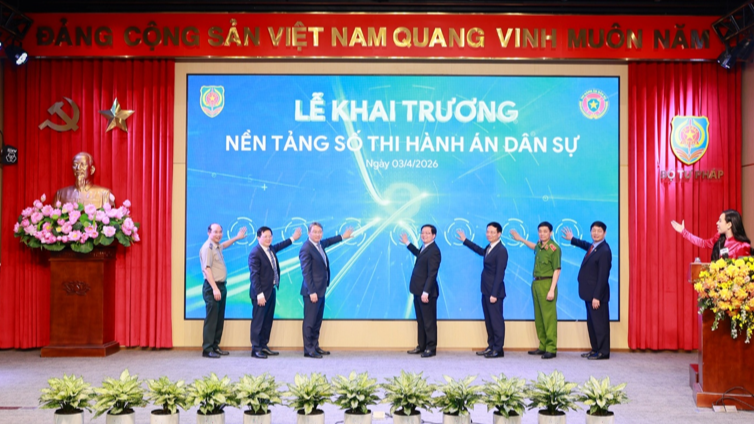 Khai trương nền tảng số thi hành án dân sự: Bước tiến trong quản trị tư pháp số