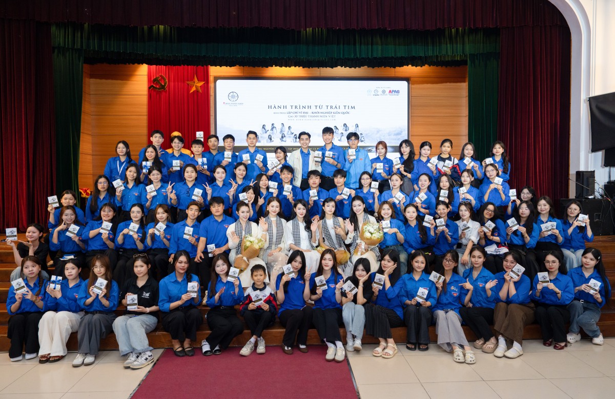 Hành trình Từ Trái Tim: khơi dậy khát vọng lập chí, khởi nghiệp cho Gen Z