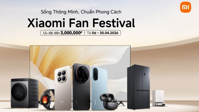 Xiaomi Fan Festival 2026, cơ hội sở hữu sản phẩm Xiaomi giá rẻ chính thức bắt đầu