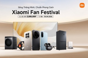 Xiaomi Fan Festival 2026, cơ hội sở hữu sản phẩm Xiaomi giá rẻ chính thức bắt đầu