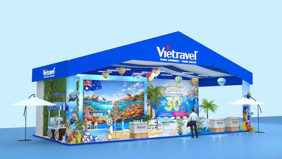 Vietravel giới thiệu du lịch thế hệ mới tại VITM 2026, tích hợp tiêu chí ESG Vietravel giới thiệu du lịch thế hệ mới tại VITM 2026, tích hợp tiêu chí ESG
