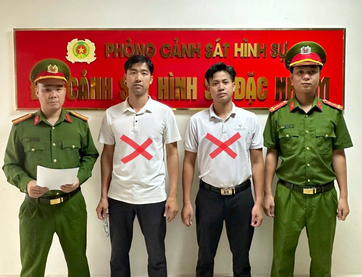 Các đối tượng Vũ Tùng Lâm và Nguyễn Văn Tài. Ảnh: Cơ quan công an. Các đối tượng Vũ Tùng Lâm và Nguyễn Văn Tài. Ảnh: Cơ quan công an.