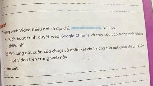 Công an vào cuộc vụ sách tin học 3 chứa link 