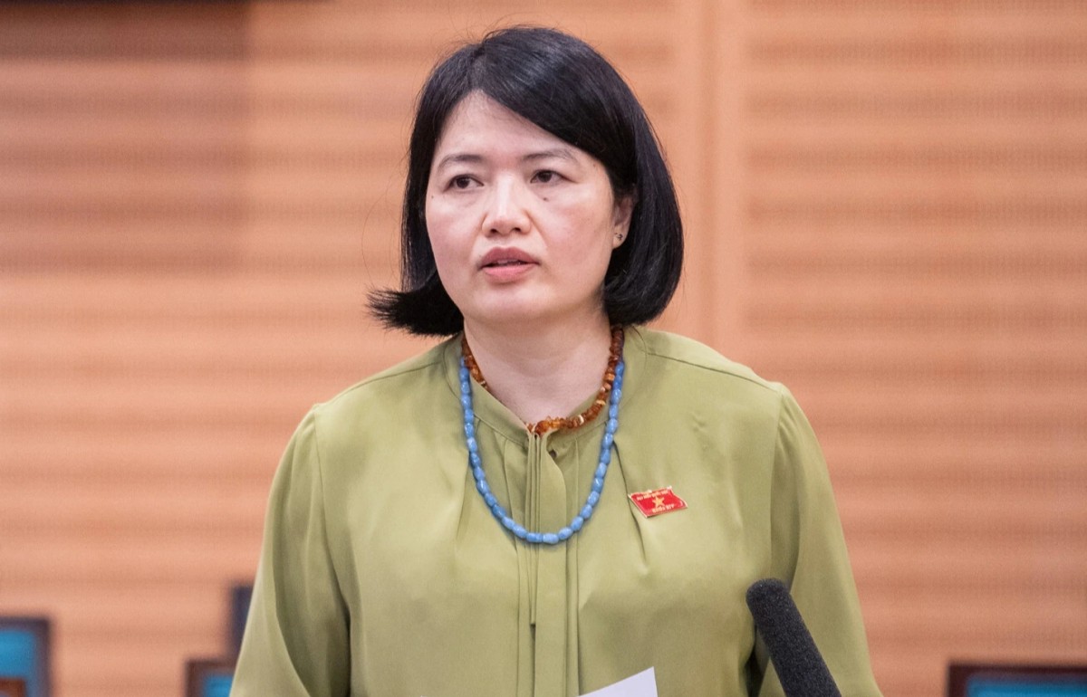 Đại biểu Nguyễn Thị Mai Thoa (đoàn Hải Phòng)