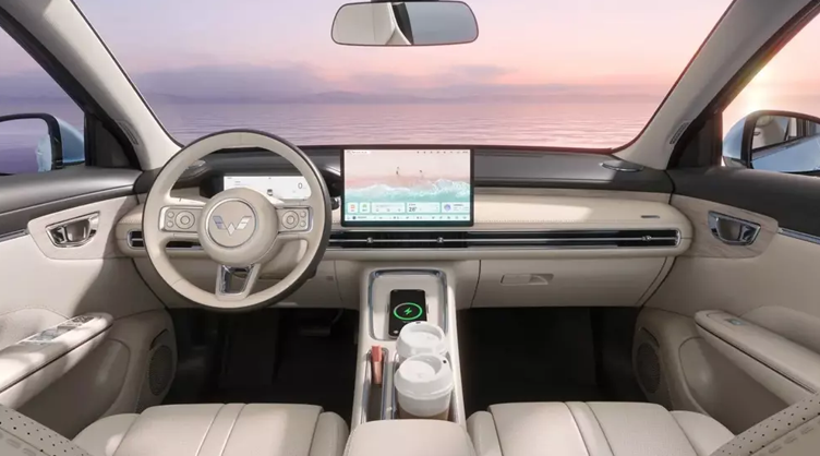 Thiết kế khoang lái của Wuling Bingo S. Ảnh: Wuling Thiết kế khoang lái của Wuling Bingo S. Ảnh: Wuling