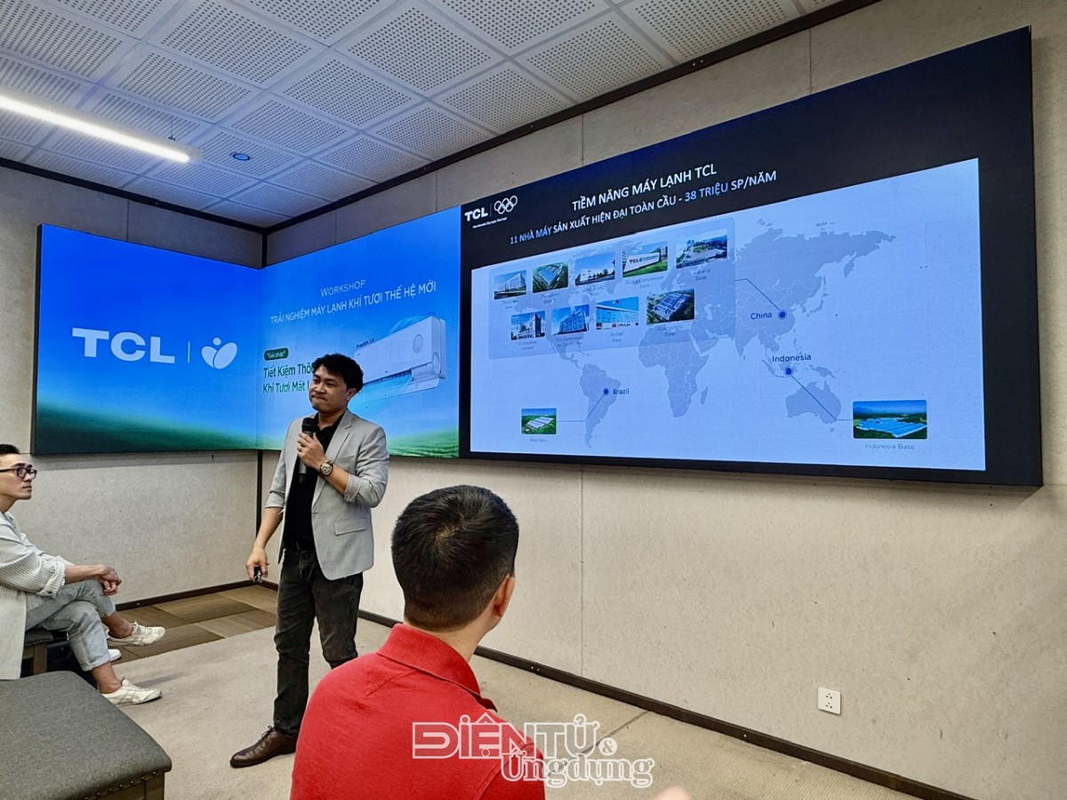 TCL ra mắt giải pháp làm mát thế hệ mới, với tâm điểm là dòng máy lạnh khí tươi FreshIN 3.0