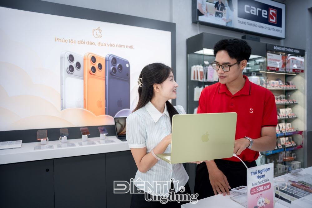 CellphoneS mở bán MacBook Neo, giá chỉ từ 16 triệu đồng CellphoneS mở bán MacBook Neo, giá chỉ từ 16 triệu đồng