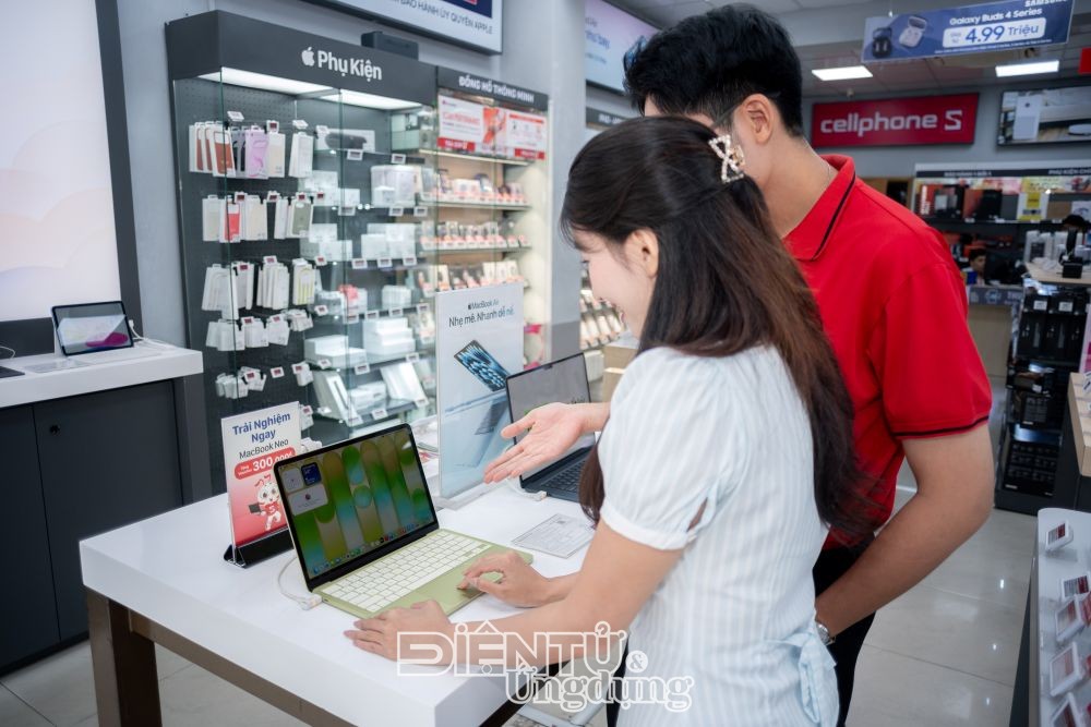 CellphoneS mở bán MacBook Neo, giá chỉ từ 16 triệu đồng CellphoneS mở bán MacBook Neo, giá chỉ từ 16 triệu đồng
