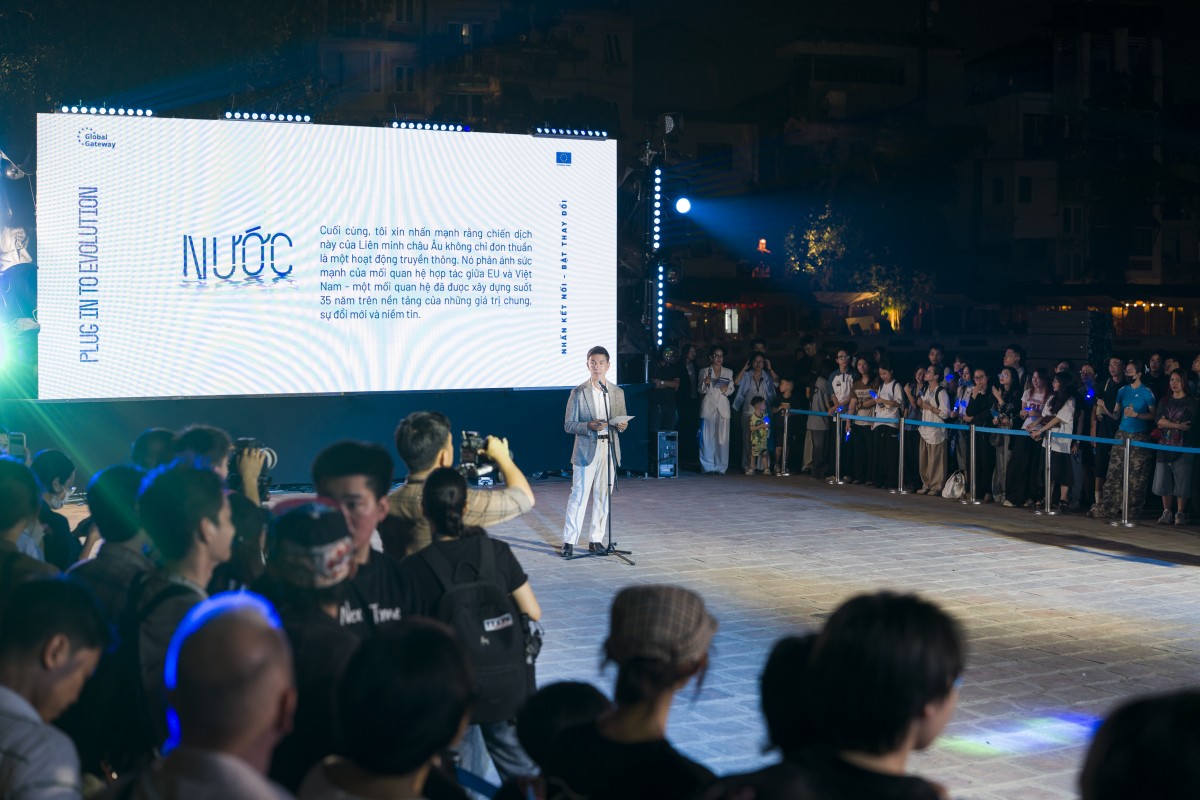 EU và thế hệ trẻ Việt Nam kết nối vì tương lai bền vững qua vũ đạo 'Nước'