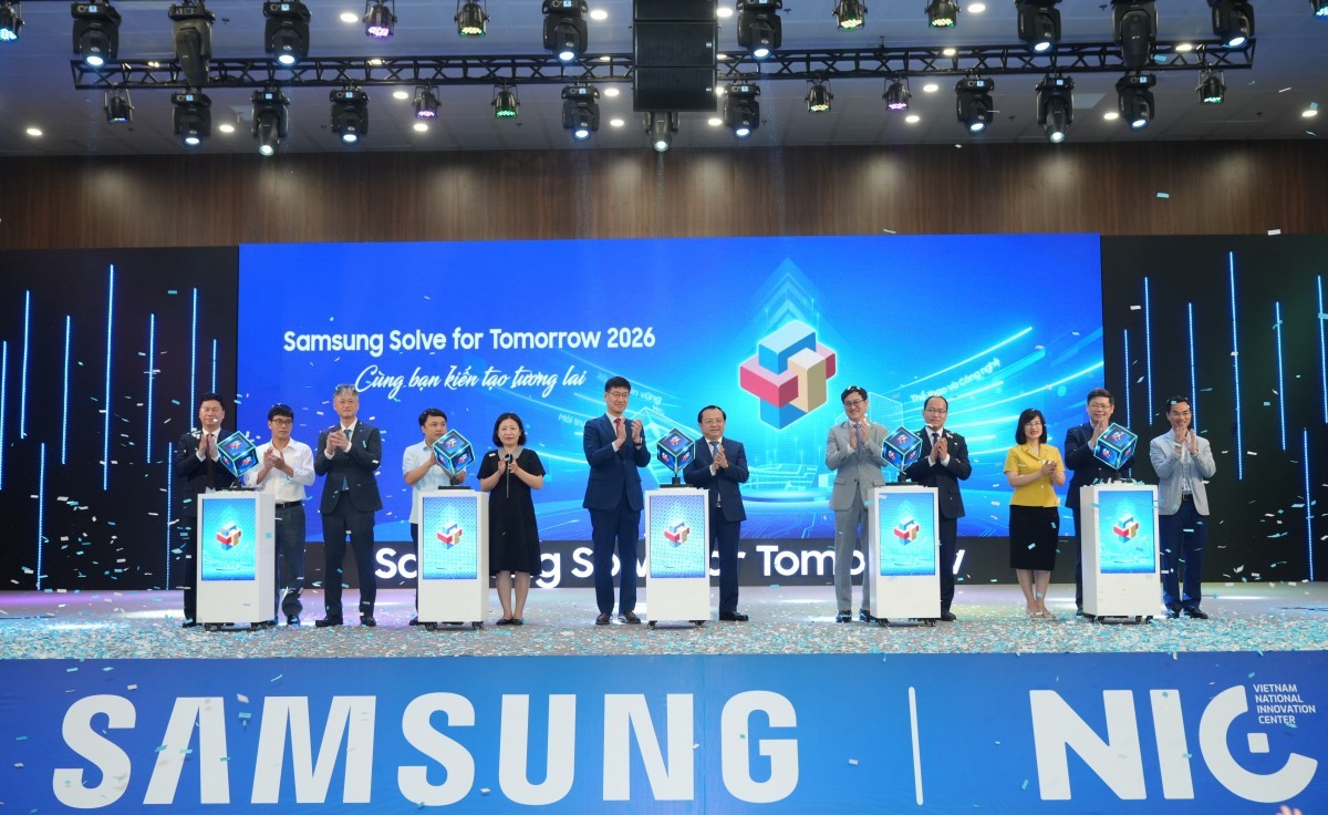 Khởi động cuộc thi Samsung Solve for tomorrow 2026