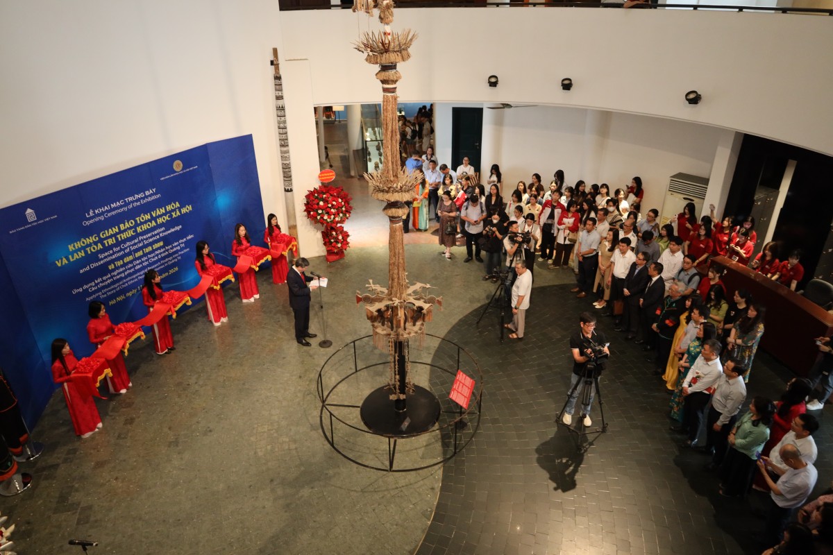 Trải nghiệm không gian khoa học xã hội tại Bảo tàng Dân tộc học Việt Nam