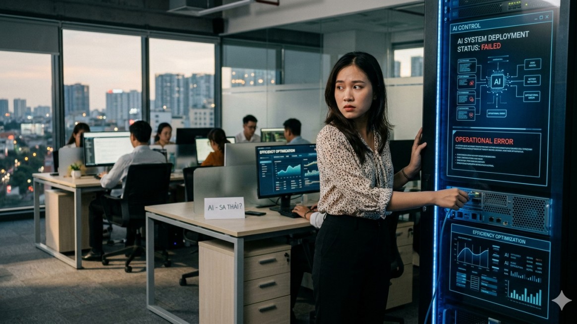 Nhân viên âm thầm cản trở AI trong doanh nghiệp vì lo mất việc