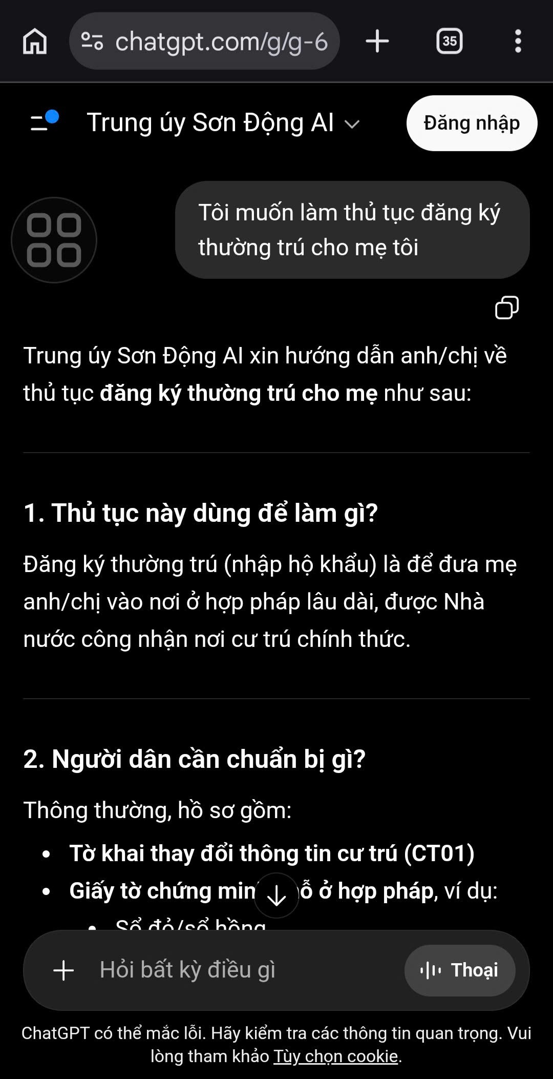 Bắc Ninh: Trợ lý ảo Trung úy Sơn Động AI, chuyển đổi số phục vụ 24/7