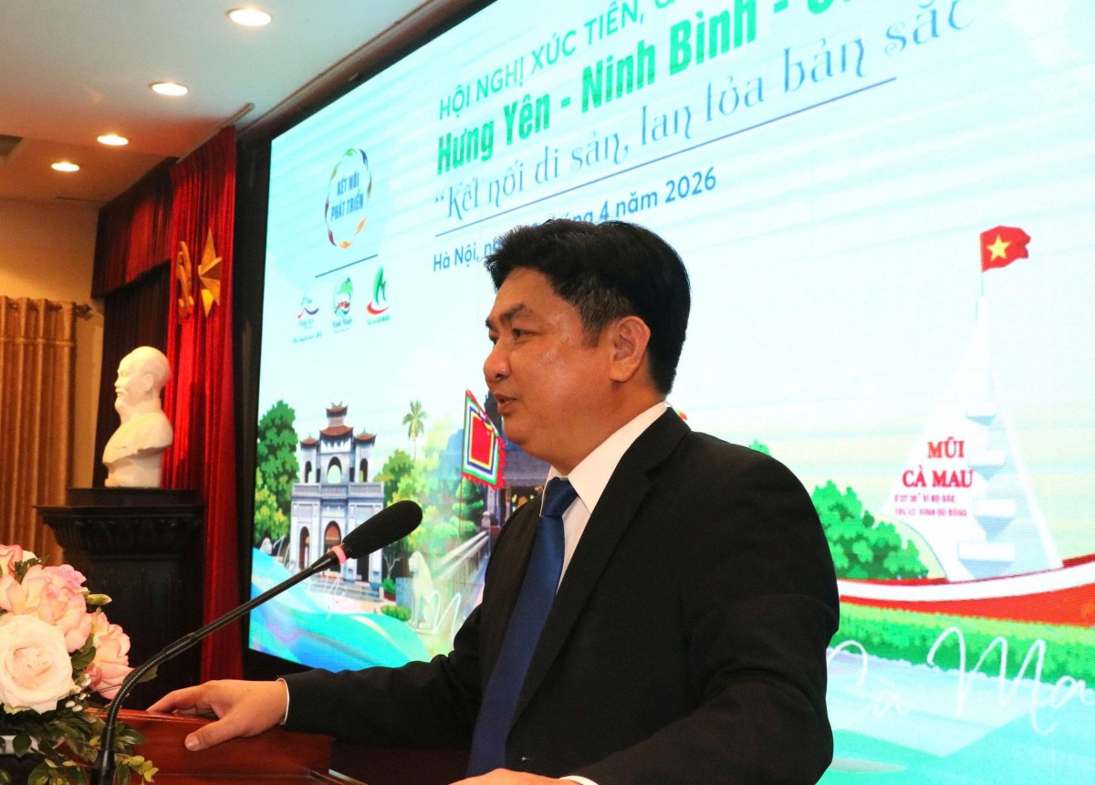 Kết nối di sản, lan tỏa bản sắc ba địa phương Hưng Yên - Ninh Bình - Cà Mau Kết nối di sản, lan tỏa bản sắc ba địa phương Hưng Yên - Ninh Bình - Cà Mau