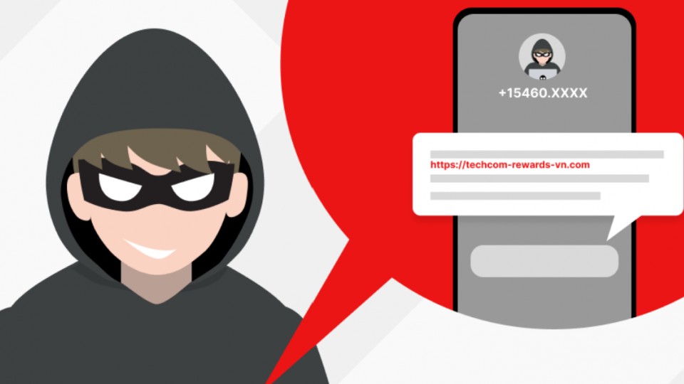 Techcombank cảnh báo thủ đoạn giả mạo Email, tin nhắn để lừa đảo khách hàng ngân hàng