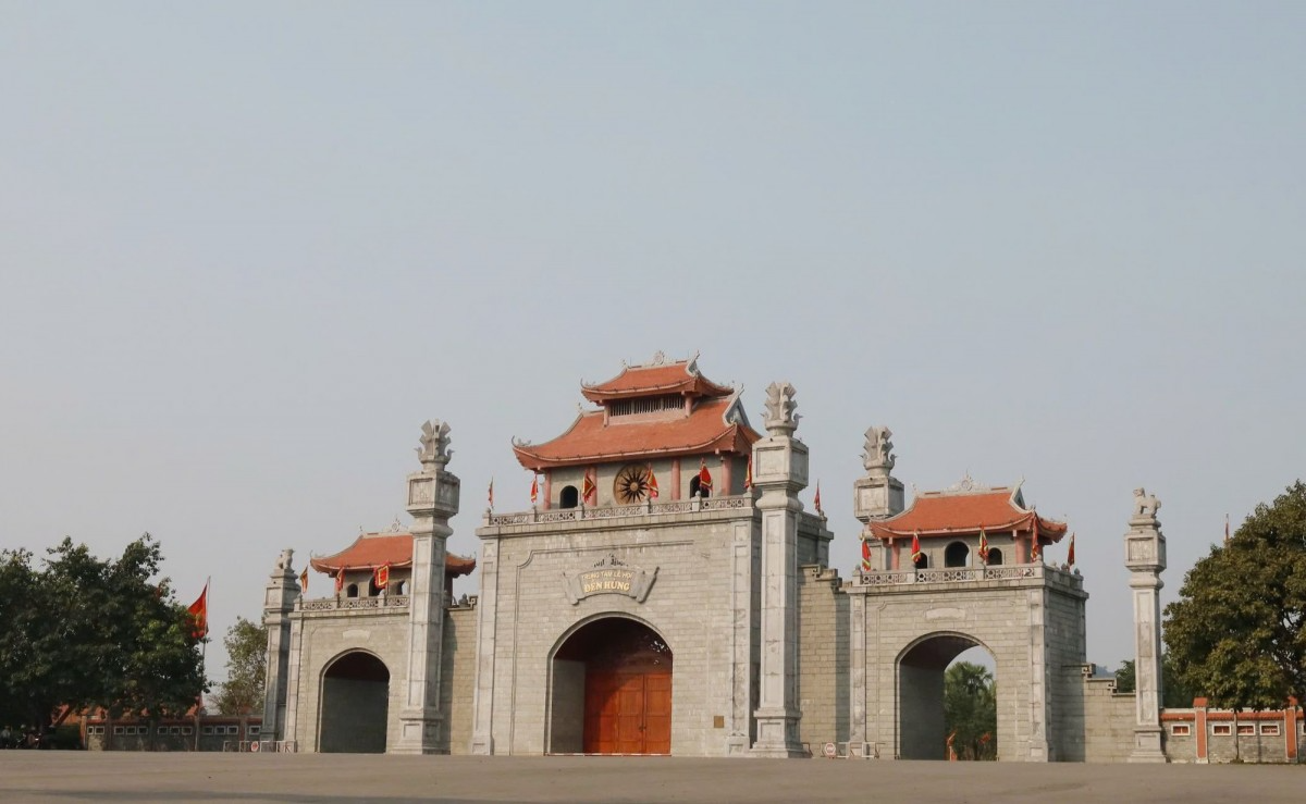 Khu Di tích lịch sử Đền Hùng là trung tâm của Lễ hội Giỗ Tổ Hùng Vương năm 2026