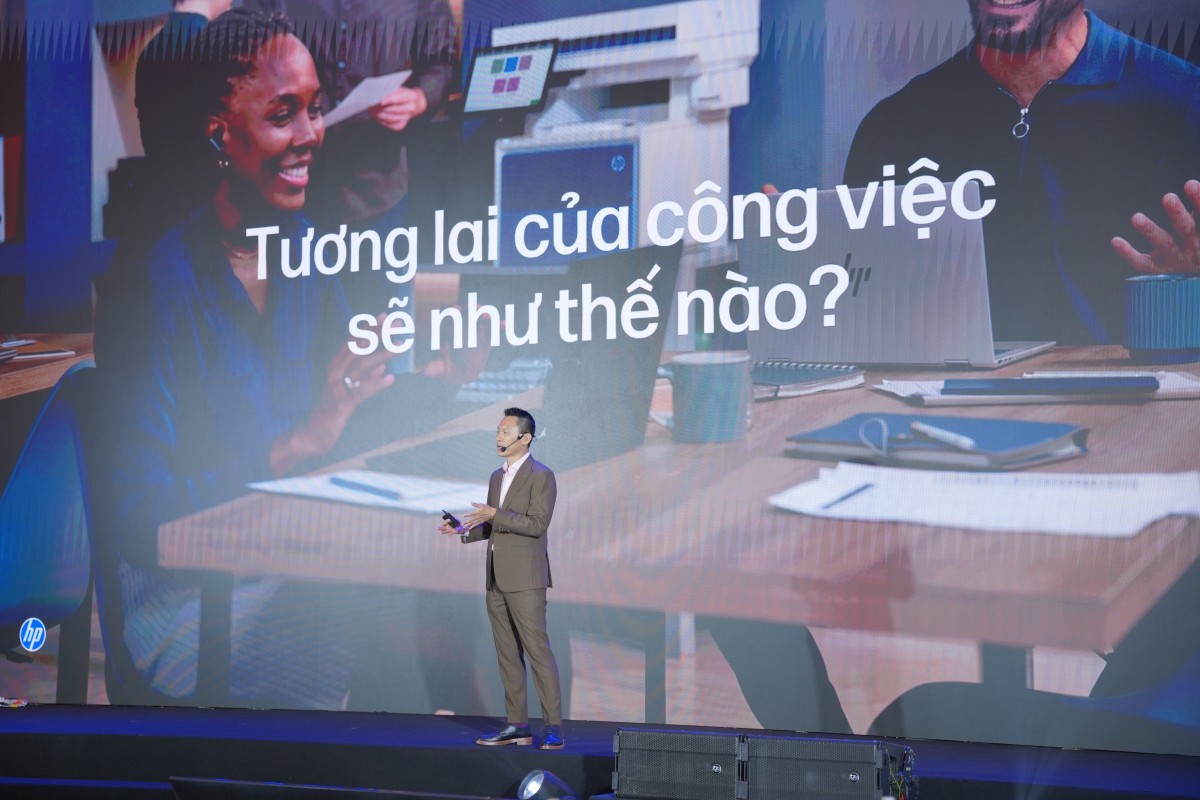 Các đổi mới AI thế hệ mới của HP giúp phát huy tốt nhất hiệu suất làm việc