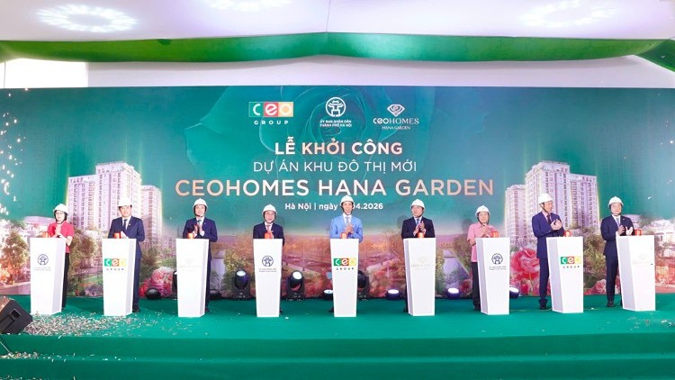 CEO Group khởi công Khu đô thị CEOHomes Hana Garden tại Mê Linh, Hà Nội