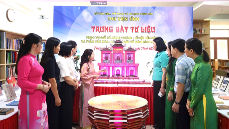 Hội sách Đất Tổ năm 2026 giới thiệu hàng nghìn đầu sách và tư liệu có giá trị