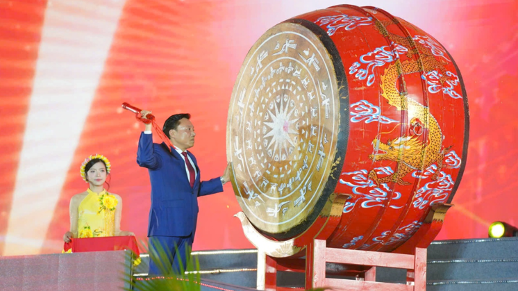 Phú Thọ: Trình diễn đồ hoạ 3D trên nền Visual Art khai mạc Lễ giỗ tổ Vua Hùng 2026