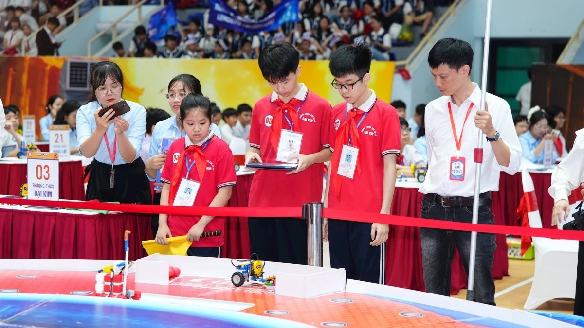 Hà Nội thúc đẩy giáo dục AI, STEM qua sân chơi ROBOBIMI AI CHAMPION 2026