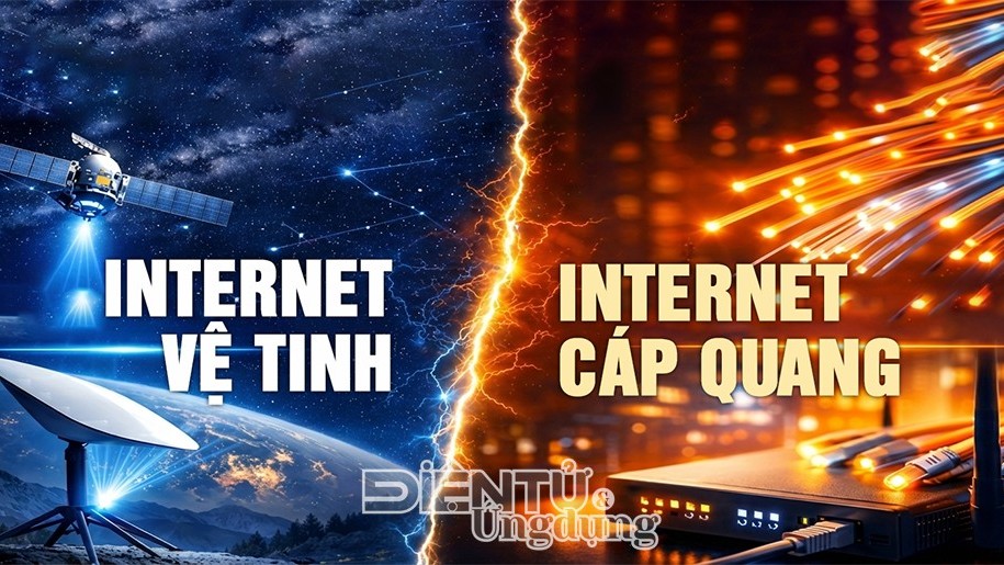 So sánh Internet vệ tinh và cáp quang 2026: nên chọn cái nào?