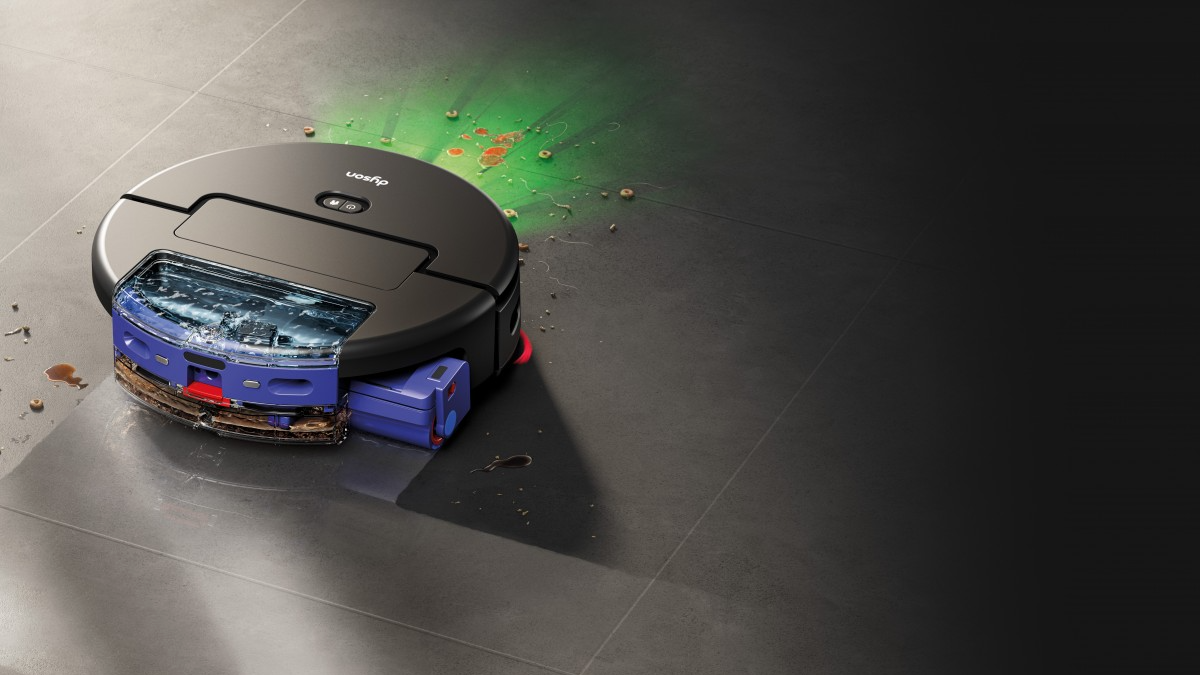 Spot+Scrub™ Ai sử dụng hệ thống nhận diện vết bẩn bằng AI. Ảnh: Dyson