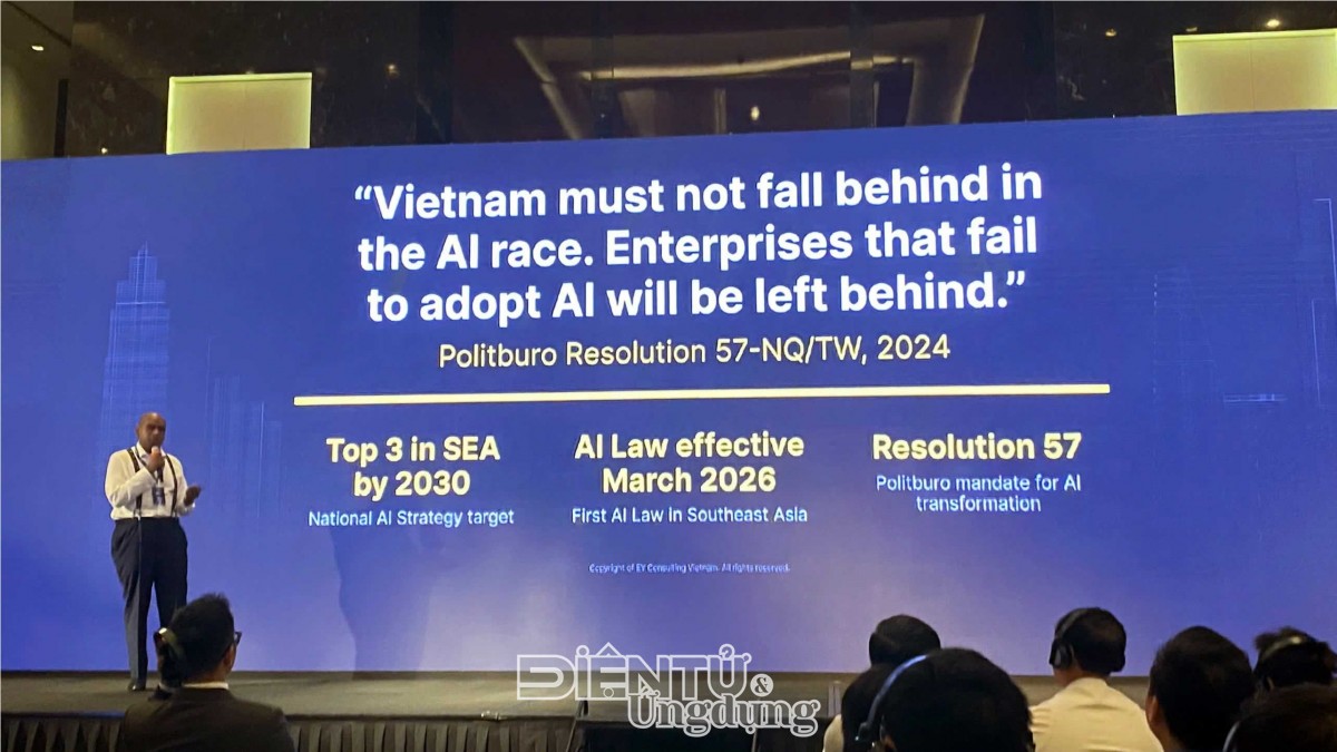 Đại diện EY Việt Nam chia sẻ tại DCCI Summit 2026