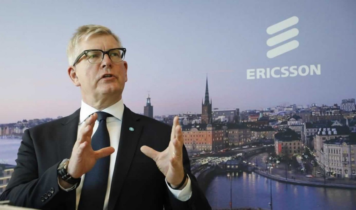 Tổng giám đốc Ericsson Börje Ekholm. Ảnh:  Gp