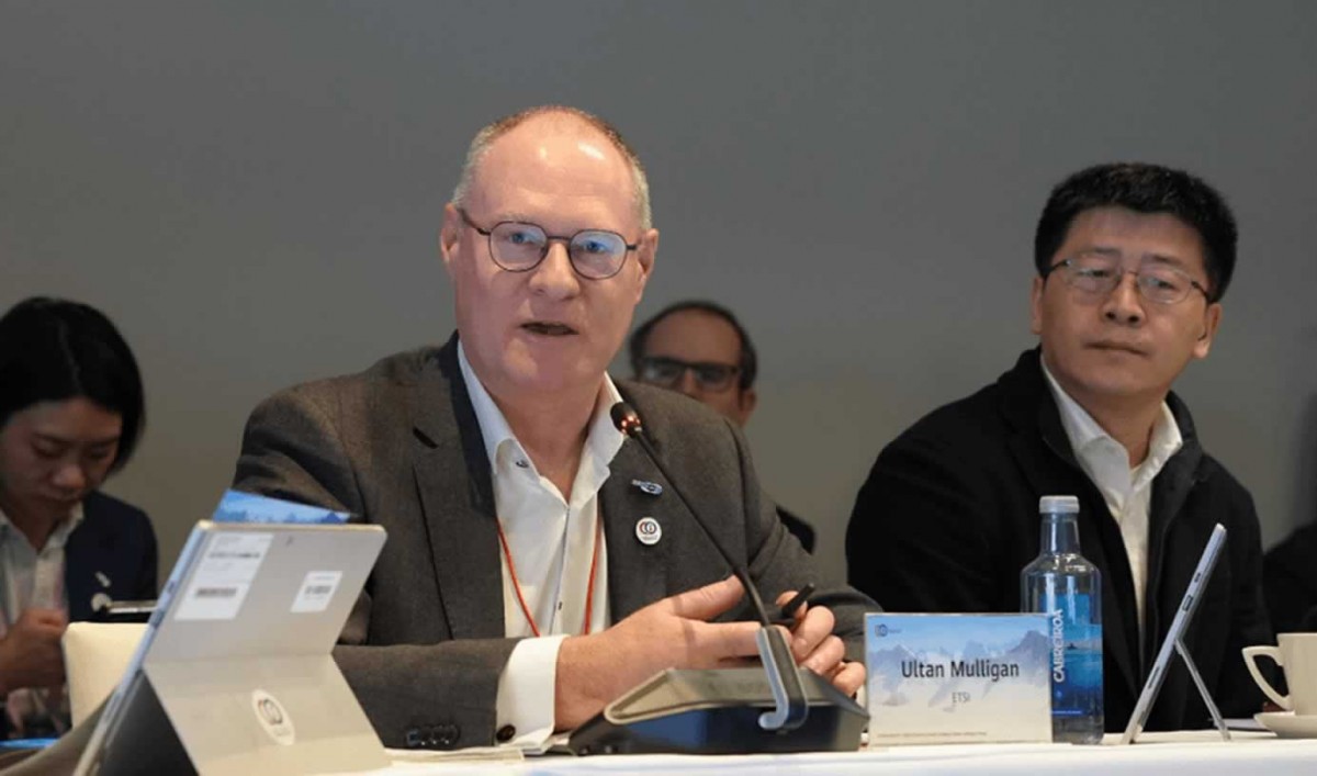 Ông Ultan Mulligan, Giám đốc Dịch vụ của ETSI. Ảnh: Gio