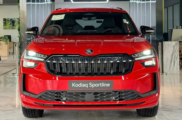 Skoda Kodiaq 2026 không thay đổi nền tảng động cơ. Ảnh: Đại lý