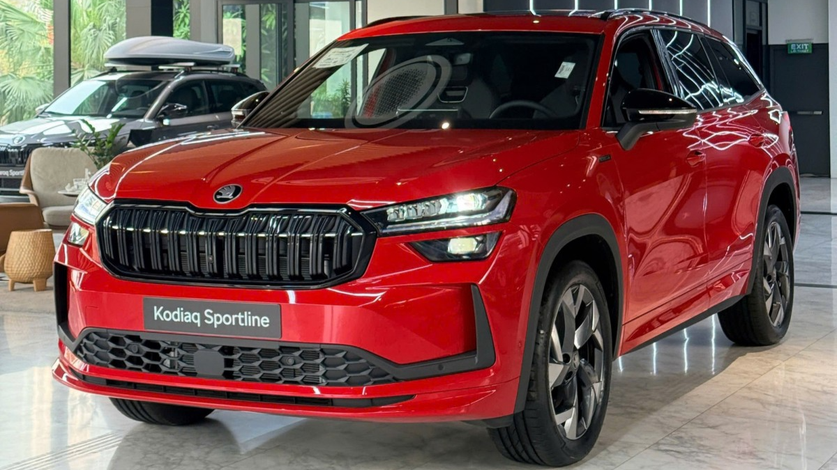 Mẫu xe Skoda Kodiaq 2026 về đại lý Việt Nam. Ảnh: Đại lý