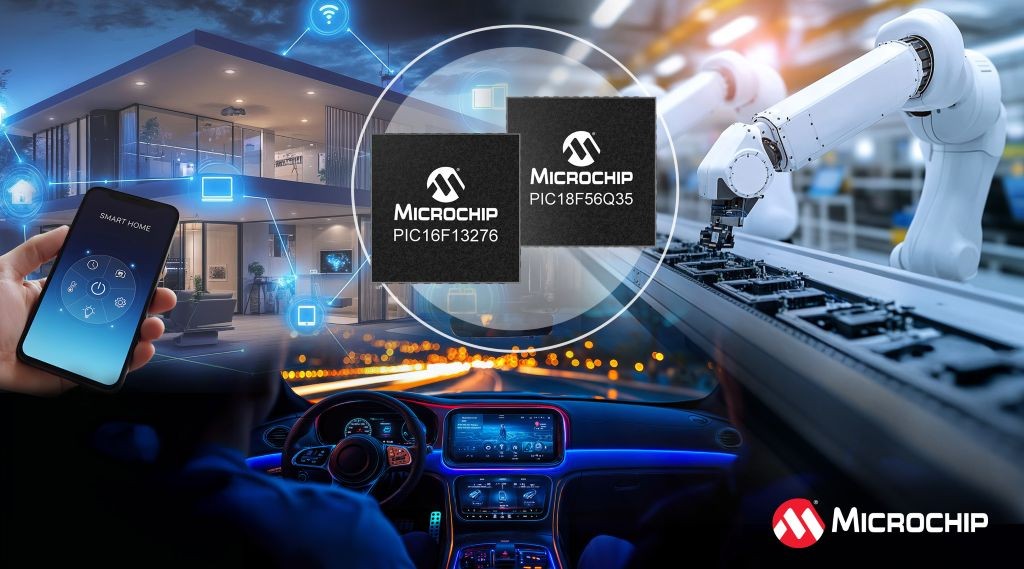 MCU PIC® dựa trên CLB của Microchip kết hợp mạch logic có thể lập trình và điều khiển nhúng trong một thiết bị duy nhất nhằm giảm độ trễ, hạ thấp chi phí và độ phức tạp của thiết kế