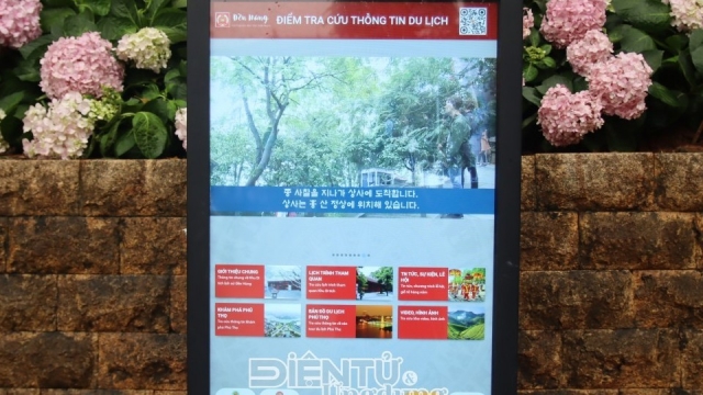 Đẩy mạnh chỉ dẫn số, Đền Hùng hướng tới du lịch thông minh