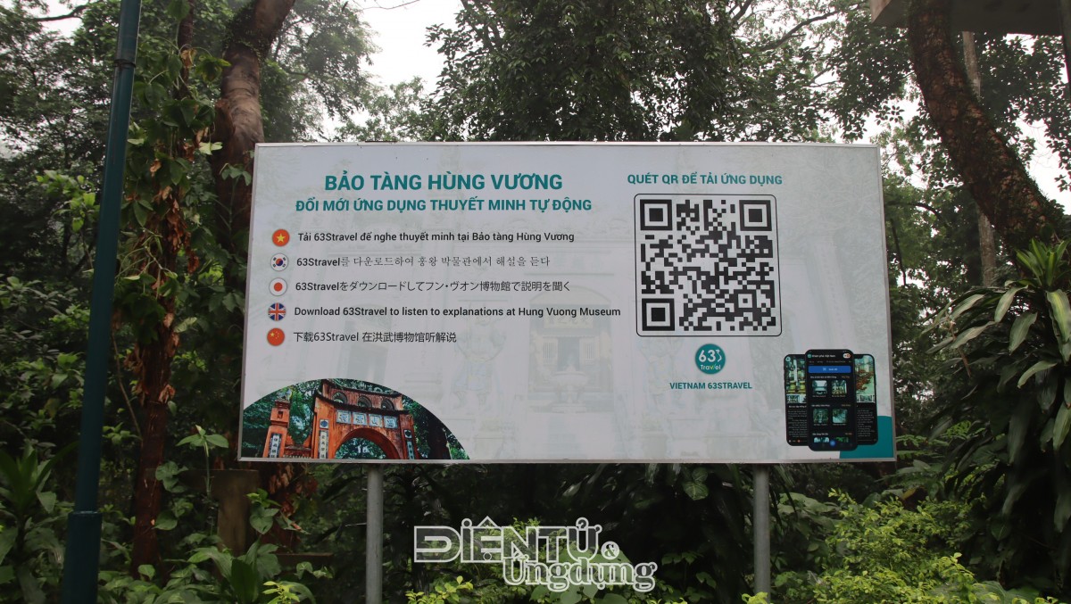 Khu di tích  Đền Hùng đẩy mạnh ứng dụng công nghệ số