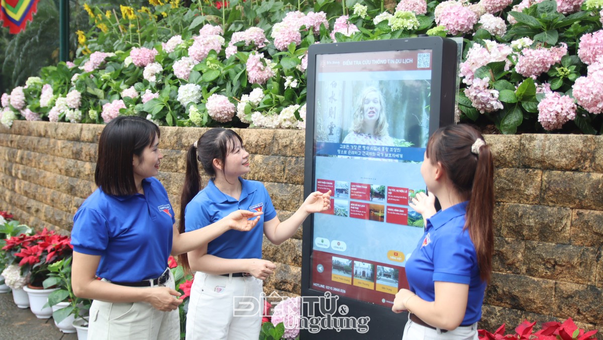 Khu di tích  Đền Hùng đẩy mạnh ứng dụng công nghệ số