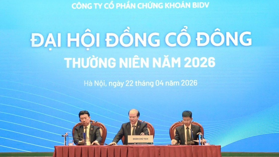 ĐHĐCĐ Chứng khoán BIDV: Số hóa toàn diện và nâng quy mô vốn lên 11.000 tỷ đồng