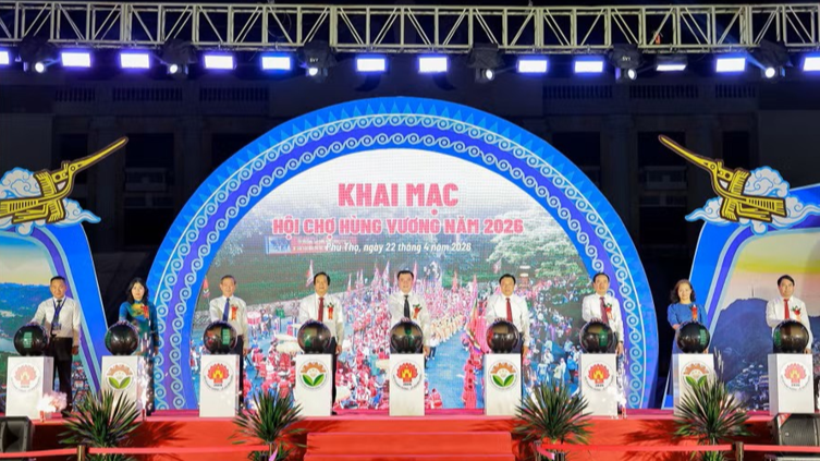 Khai mạc hội chợ Hùng Vương năm 2026