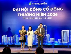 Tập đoàn Khang Điền đặt mục tiêu doanh thu năm 2026 là 4.200 tỷ đồng