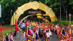 Đặc sắc Lễ rước kiệu Giỗ Tổ Hùng Vương năm Bính Ngọ 2026