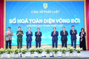 Khai trương nền tảng dữ liệu pháp luật số quốc gia tích hợp AI