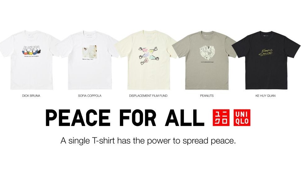 Đến hẹn lại lên, UNIQLO tung ra BST áo thun vì hòa bình