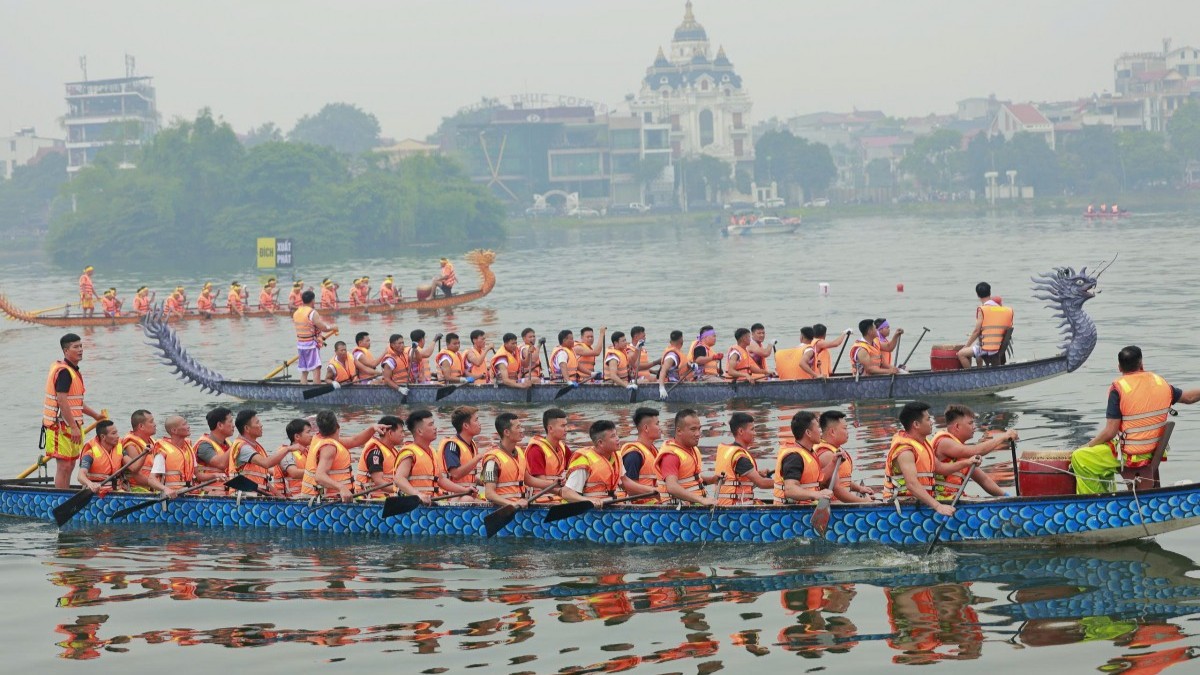 Sôi động Giải Bơi chải Phú Thọ 2026: Lan tỏa bản sắc văn hóa đất Tổ