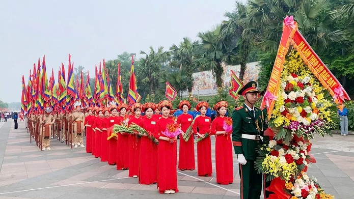 Phú Thọ trang trọng đón các đoàn đại biểu dự Lễ Giỗ Tổ Hùng Vương năm 2026