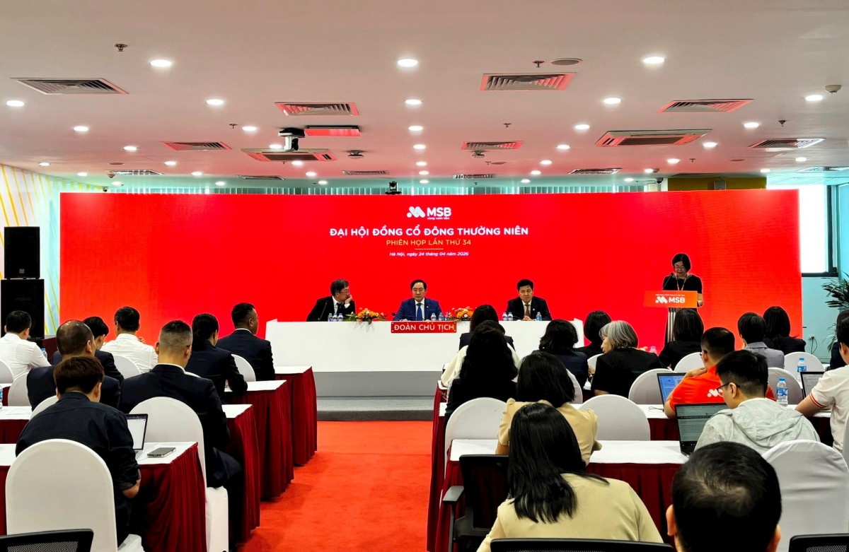 Ngân hàng TMCP Hàng Hải Việt Nam thông qua phương án tăng vốn lên 37.440 tỷ đồng