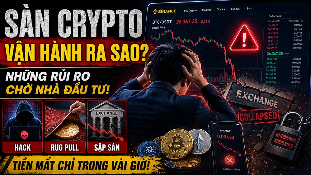 Sàn giao dịch tài sản số vận hành ra sao và những rủi ro nào đang chờ nhà đầu tư