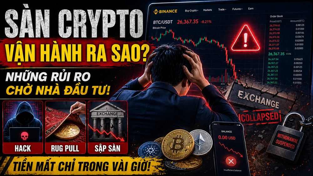 Sàn giao dịch tài sản số vận hành ra sao và những rủi ro nào đang chờ nhà đầu tư