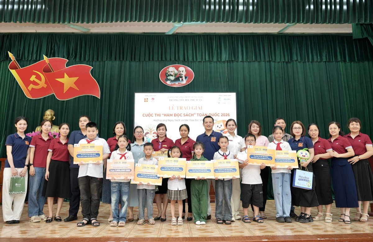 Hà Nội dẫn đầu về lượng học sinh tham gia cuộc thi 'Ham Đọc Sách'